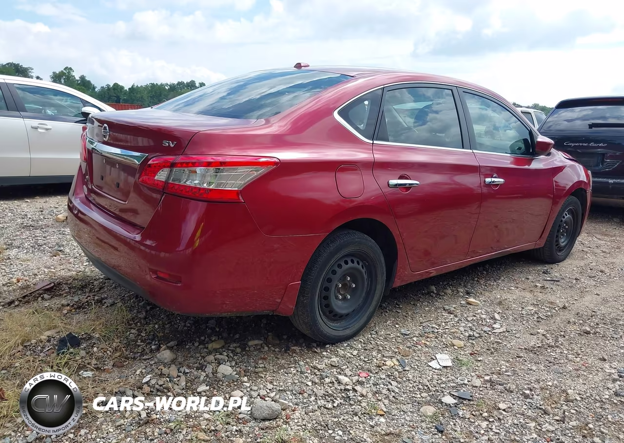 2015 Nissan Sentra Sv VIN:3N1AB7AP4FL679854 - 4