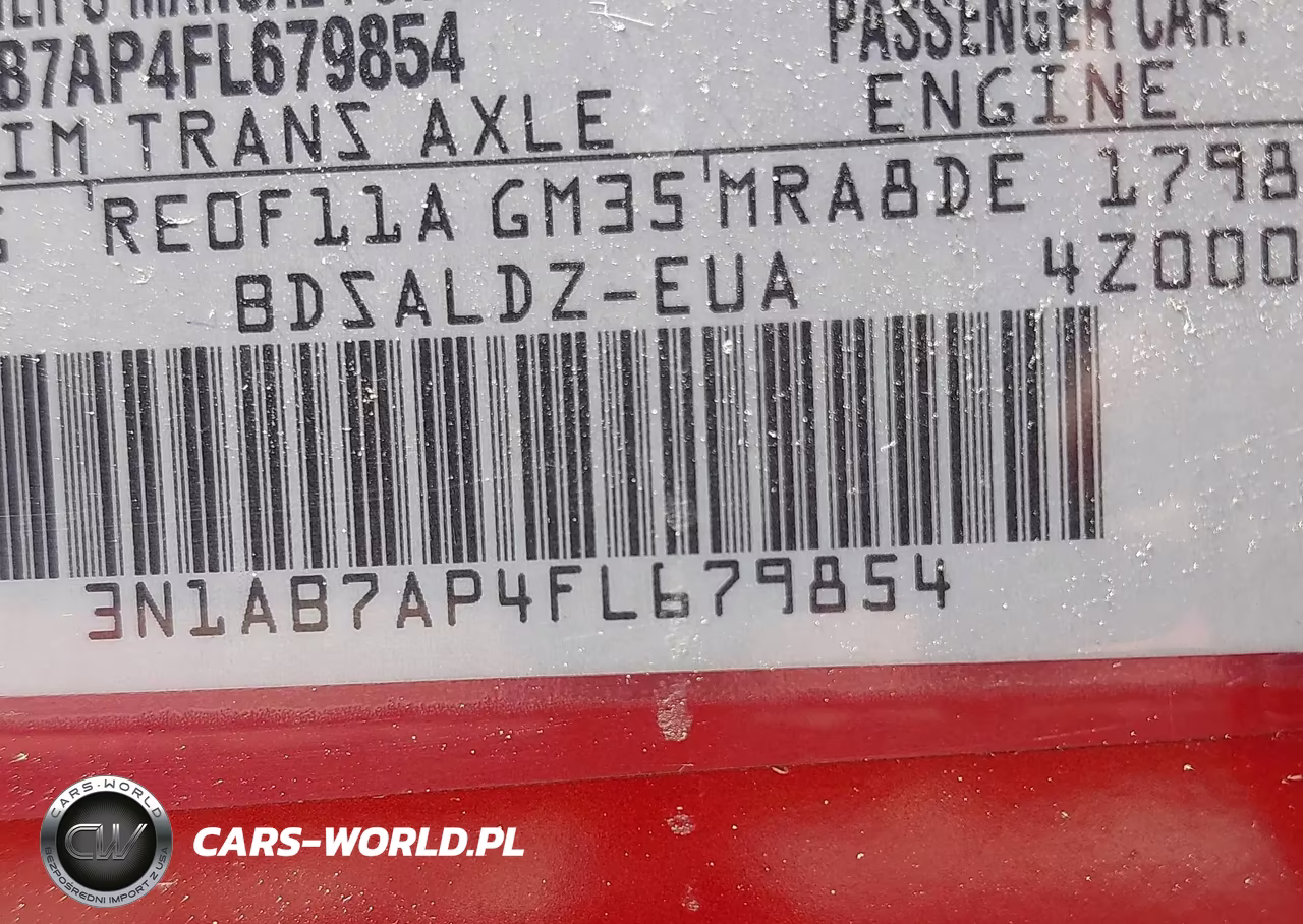 2015 Nissan Sentra Sv VIN:3N1AB7AP4FL679854 - 9