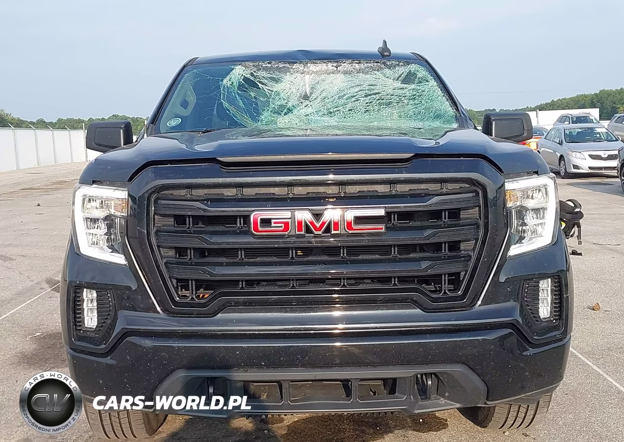 2022 GMC Sierra 1500 Limited 4Wd Standard Box Elevation With 3Vl VIN:1GTR9GEK2NZ194002 - 12
