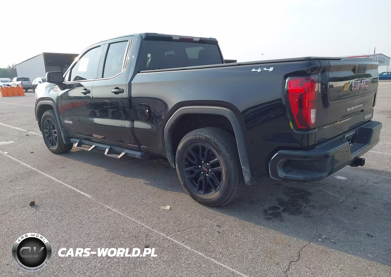 2022 GMC Sierra 1500 Limited 4Wd Standard Box Elevation With 3Vl VIN:1GTR9GEK2NZ194002 - 3