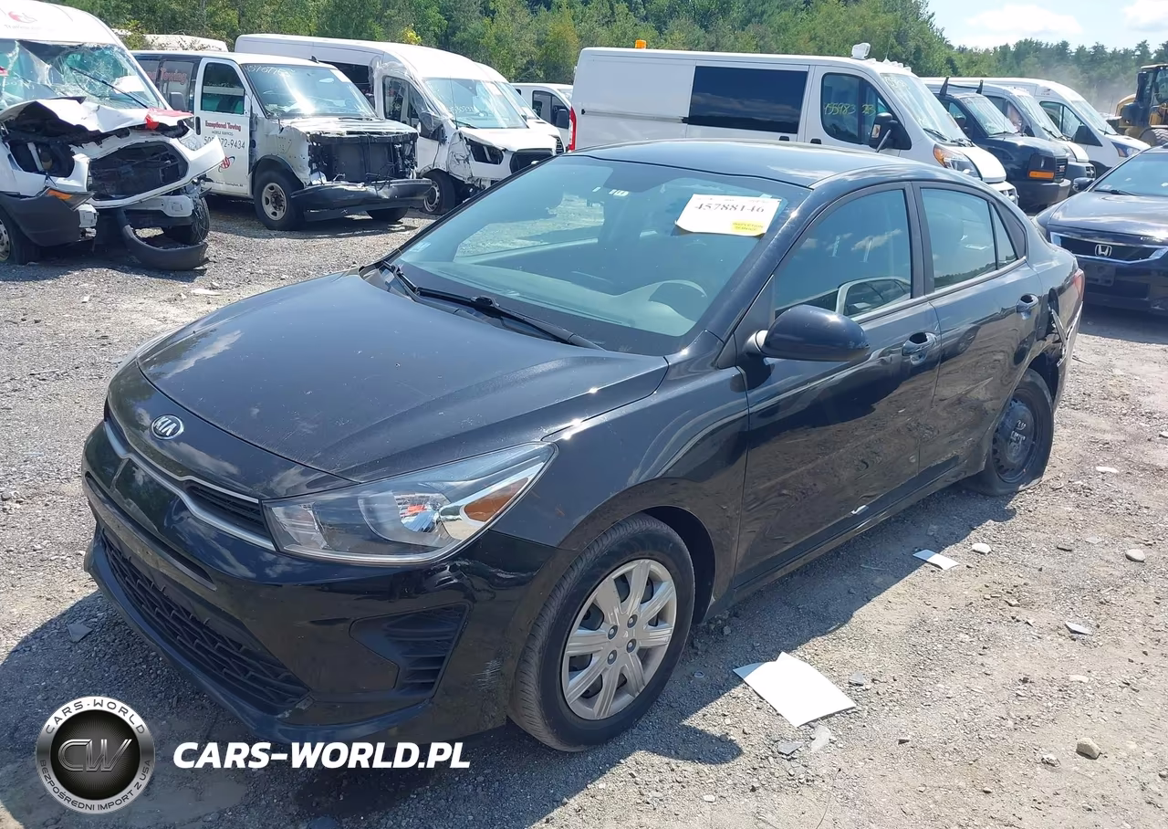 2021 Kia Rio S VIN:3KPA24ADXME427920 - 2