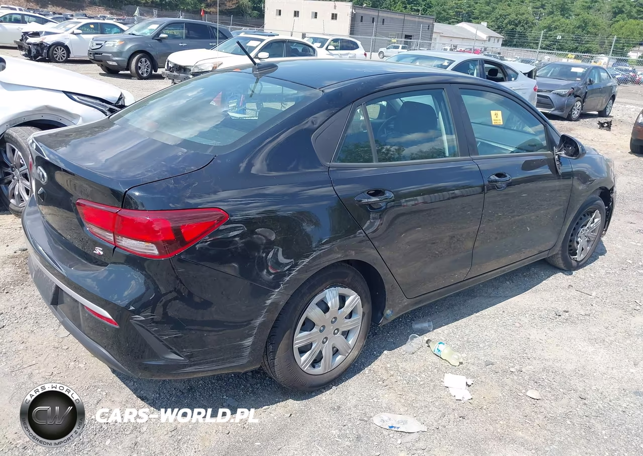 2021 Kia Rio S VIN:3KPA24ADXME427920 - 4
