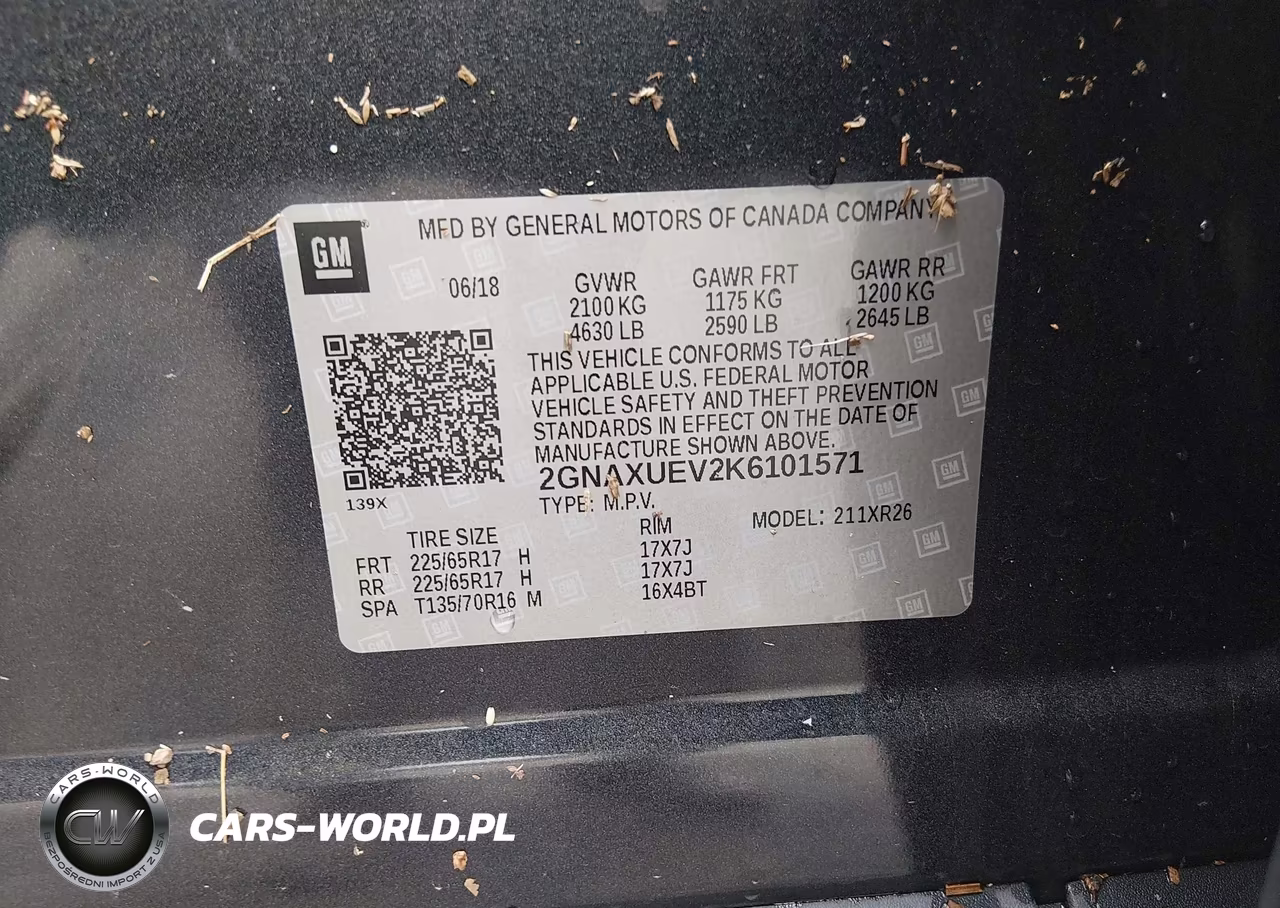 2019 Chevrolet Equinox Lt VIN:2GNAXUEV2K6101571 - 9