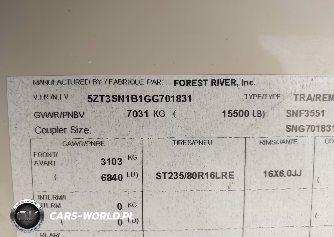 2016 Forest River Sanibel 5Th Wheel 40' VIN:5ZT3SN1B1GG701831 - 9