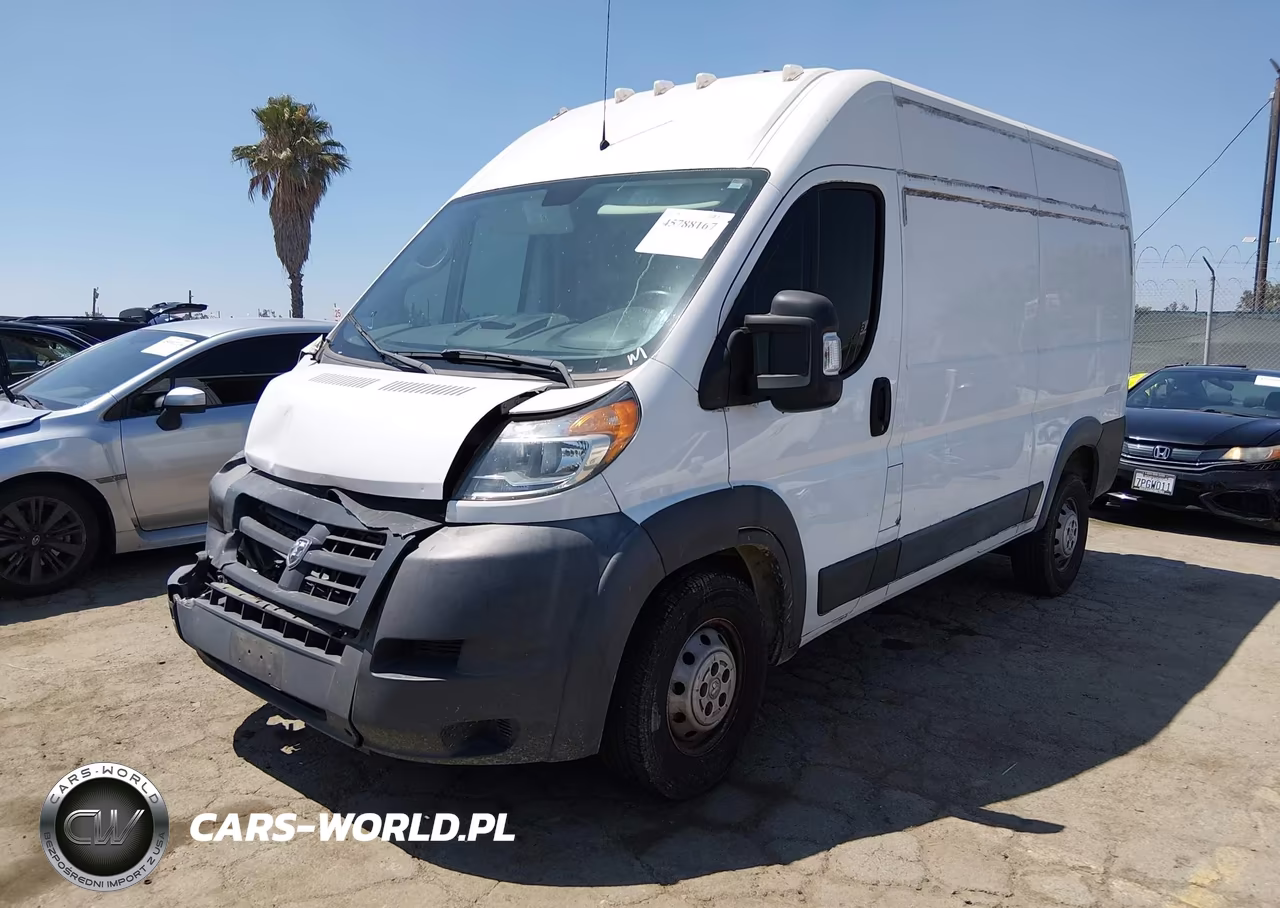 2018 Ram Promaster 1500 High Roof 136 Wb VIN:3C6TRVBG0JE139037 - 2