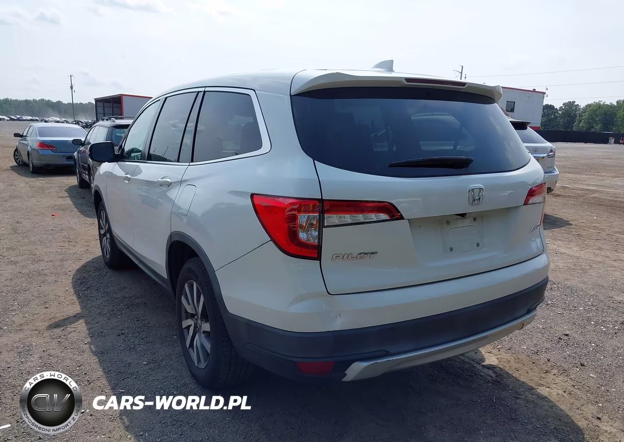 2020 Honda Pilot Awd Ex-L VIN:5FNYF6H5XLB049023 - 3