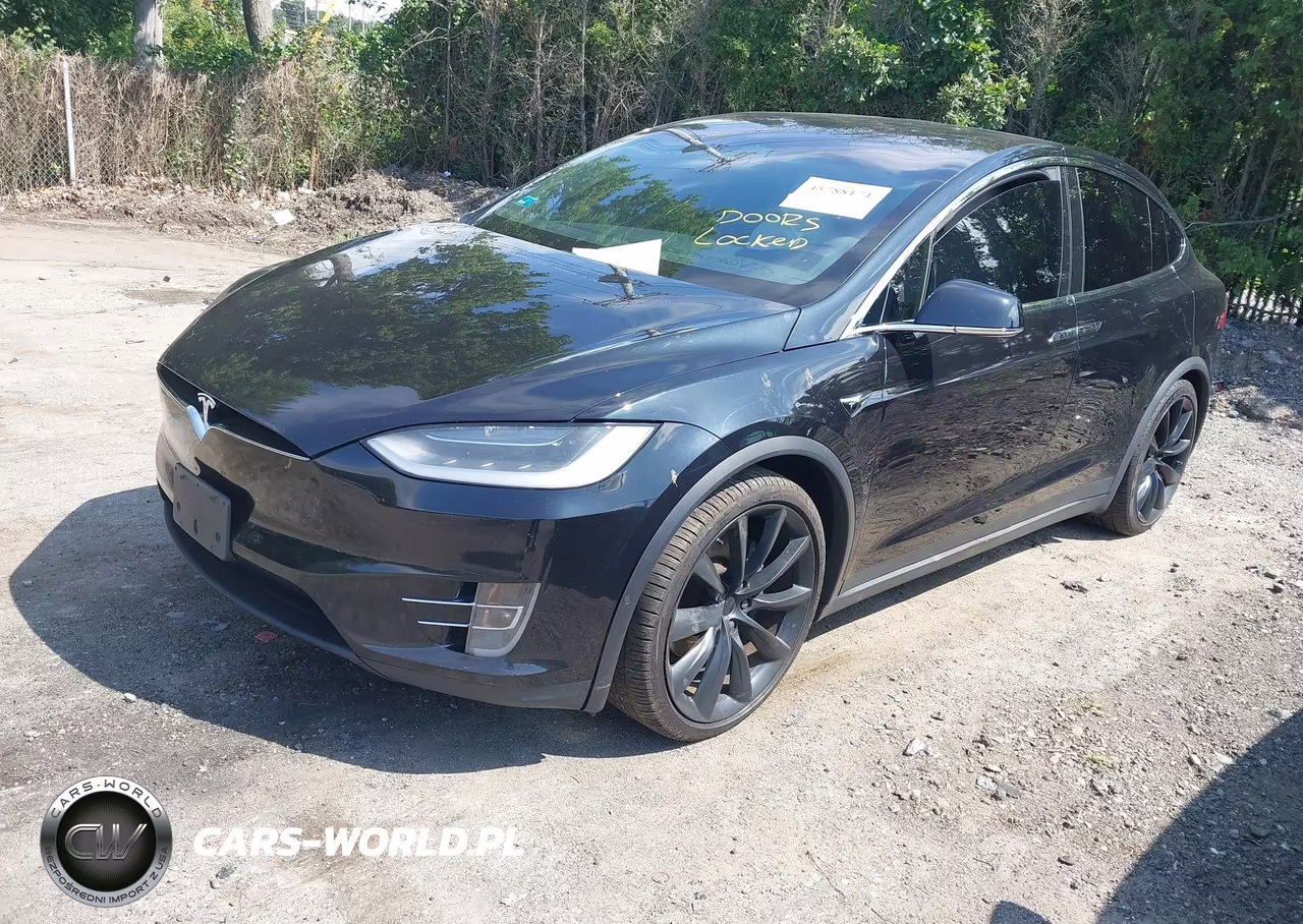 2018 Tesla Model X 100D-75D-P100D VIN:5YJXCBE23JF090422 - 2