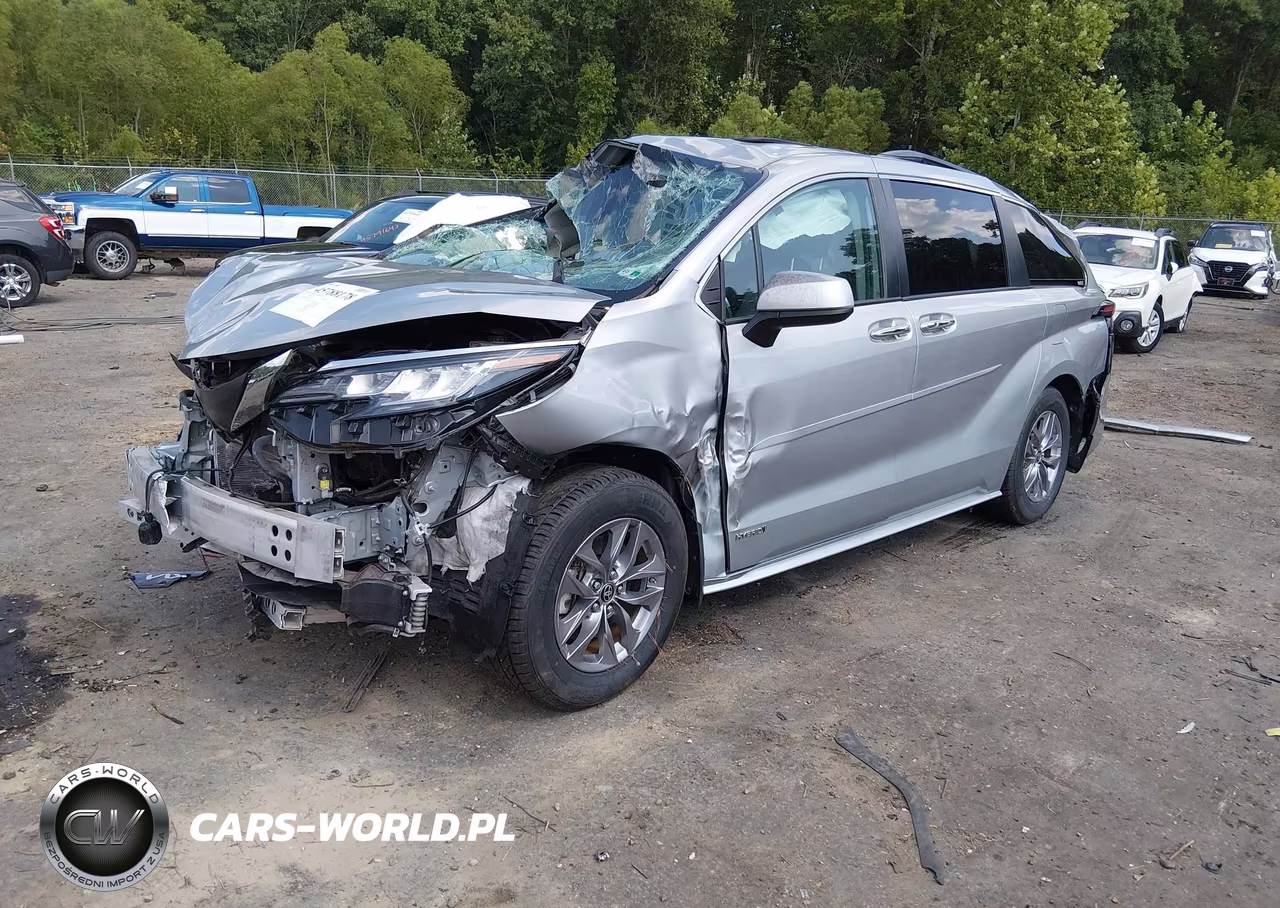 2021 Toyota Sienna Xle VIN:5TDYRKEC3MS040602 - 2