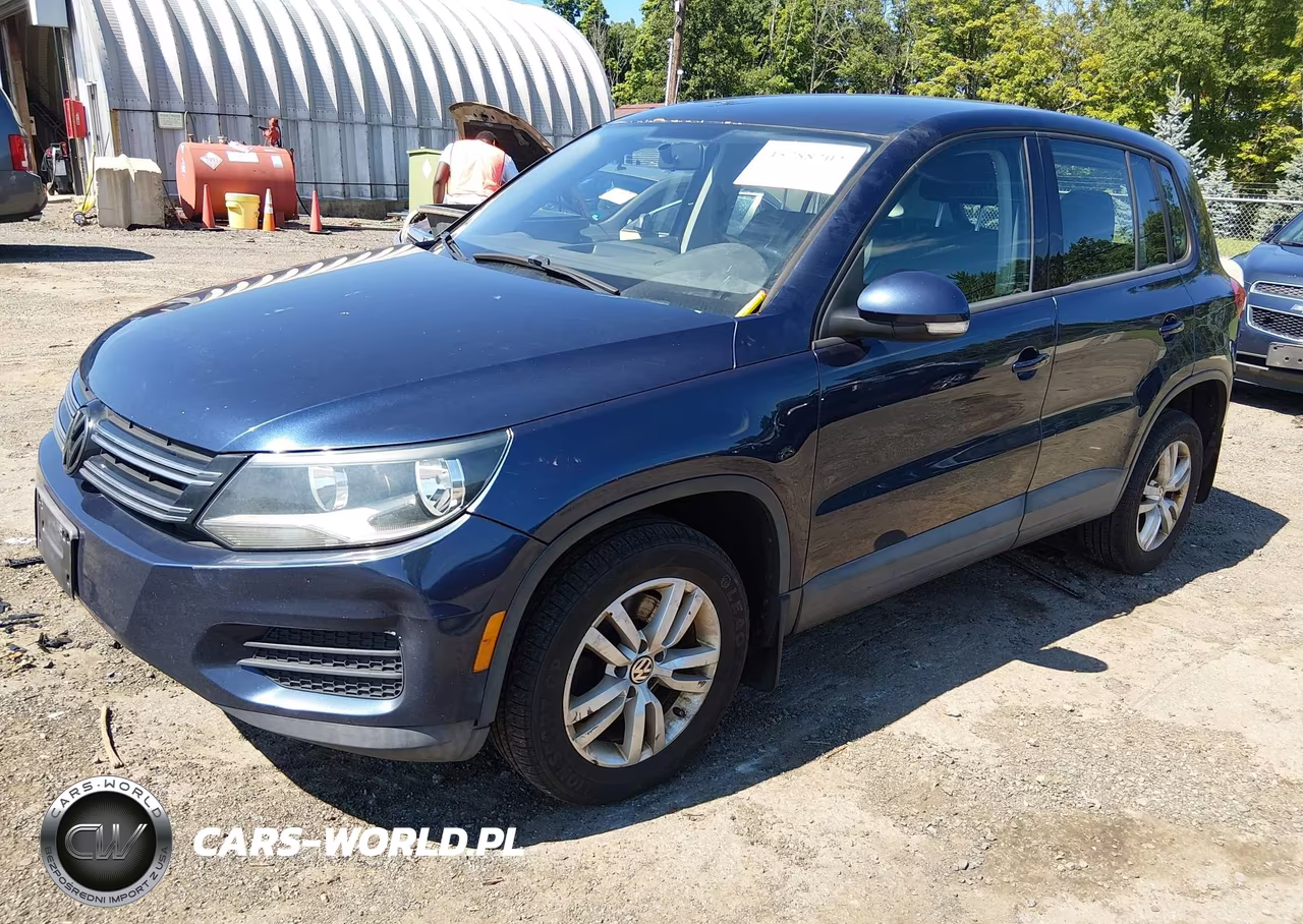 2014 Volkswagen Tiguan S VIN:WVGBV3AXXEW592370 - 2