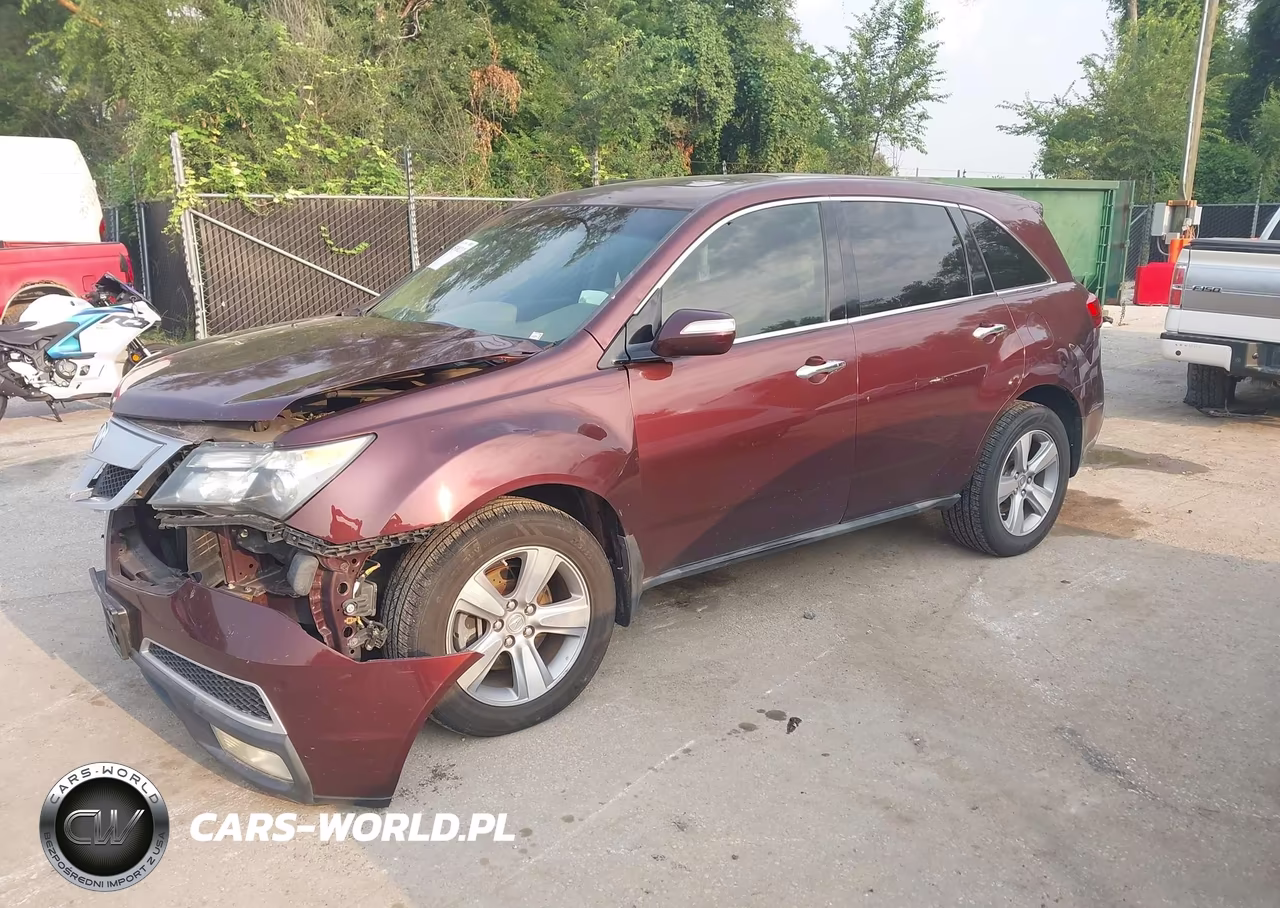 2012 Acura Mdx Technology Package VIN:2HNYD2H31CH520560 - 2