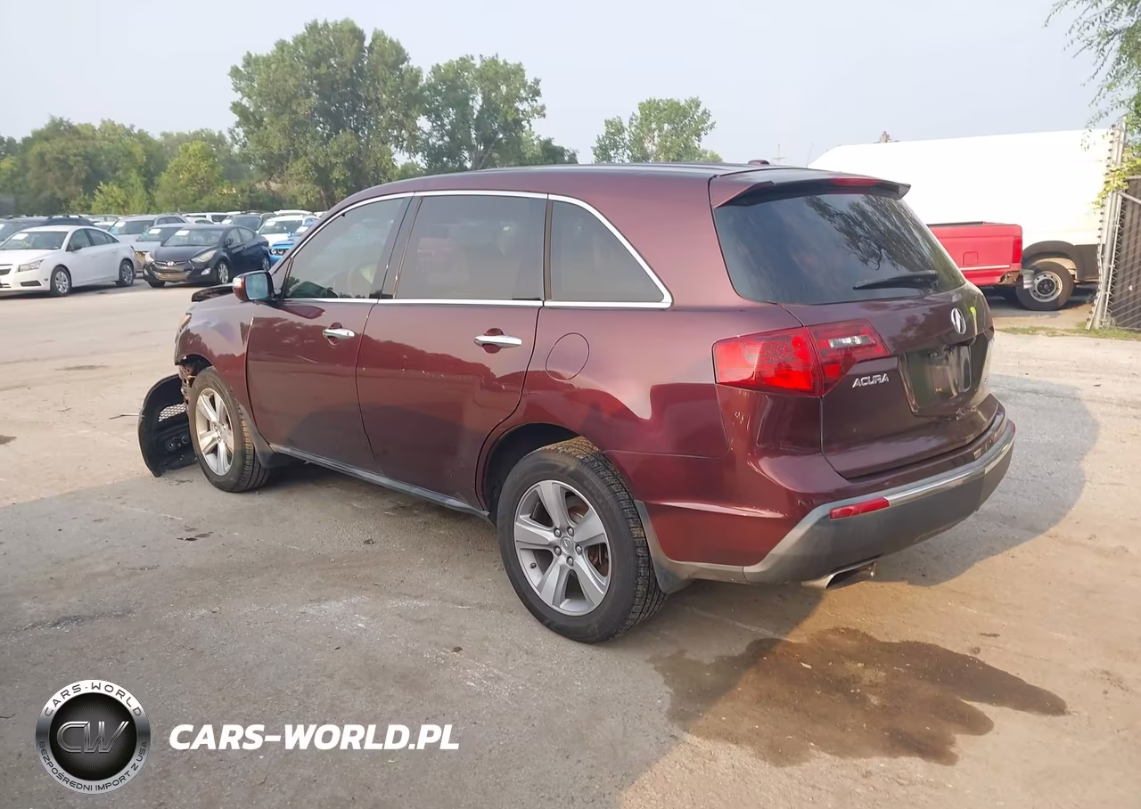 2012 Acura Mdx Technology Package VIN:2HNYD2H31CH520560 - 3