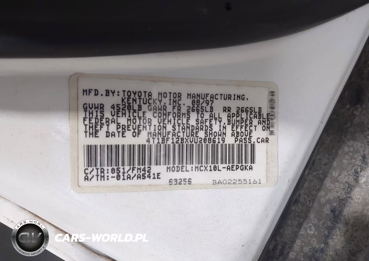 1997 Toyota Avalon Xls VIN:4T1BF12BXVU208619 - 9