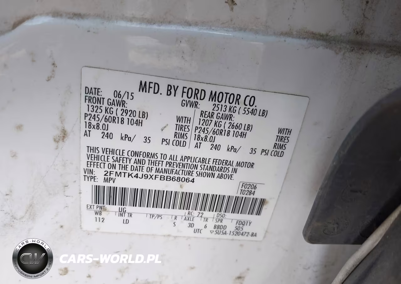 2015 Ford Edge Sel VIN:2FMTK4J9XFBB68064 - 9
