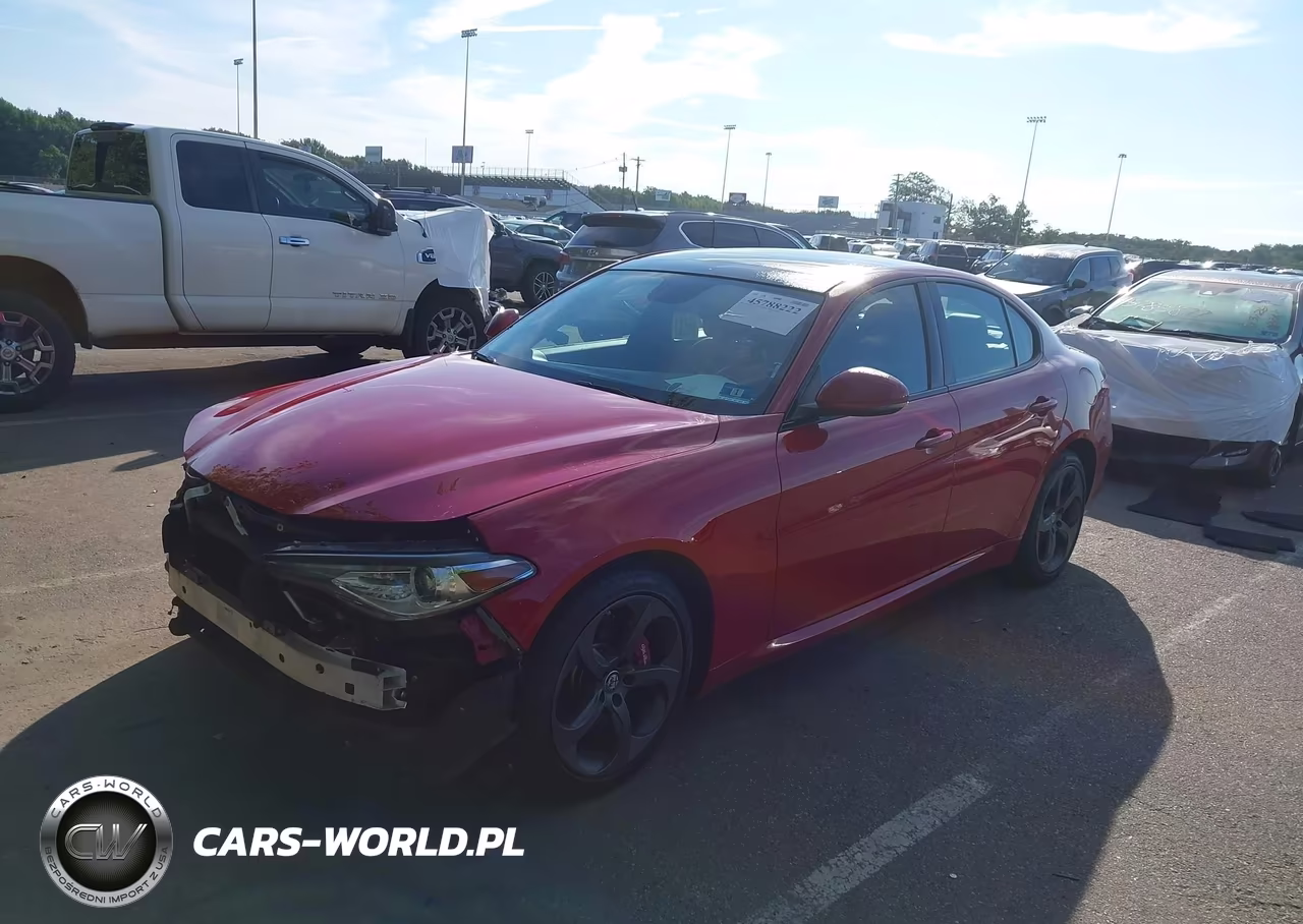 2018 Alfa Romeo Giulia Awd VIN:ZARFAEDN4J7579583 - 2
