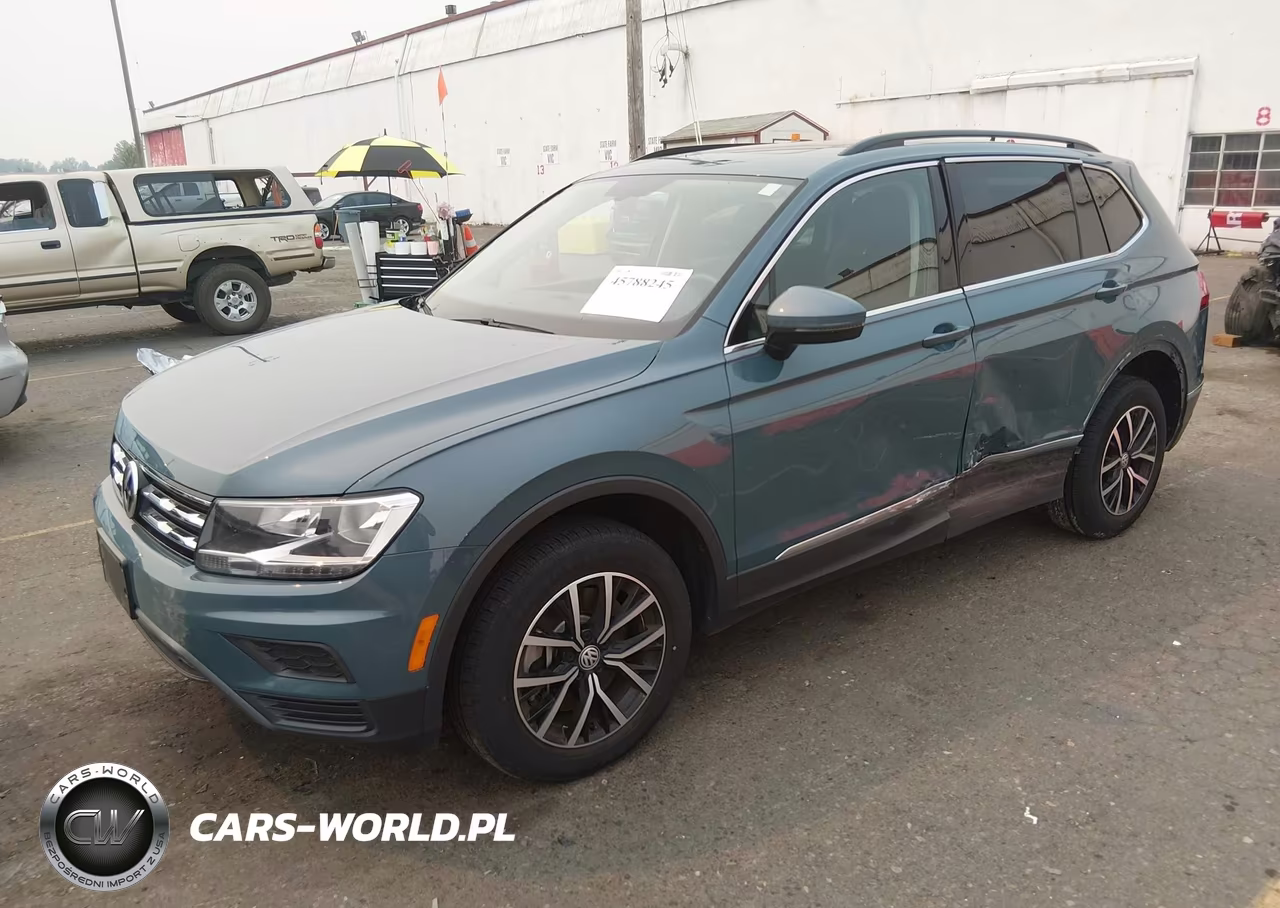 2021 Volkswagen Tiguan 2.0T Se-2.0T Se R-Line Black-2.0T Sel VIN:3VV2B7AX6MM050316 - 2