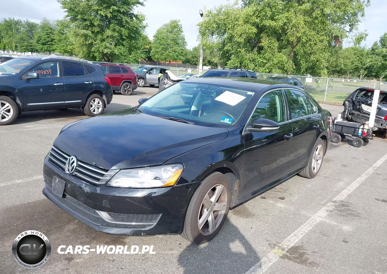 2012 Volkswagen Passat 2.5L Se VIN:1VWBP7A31CC021560 - 2