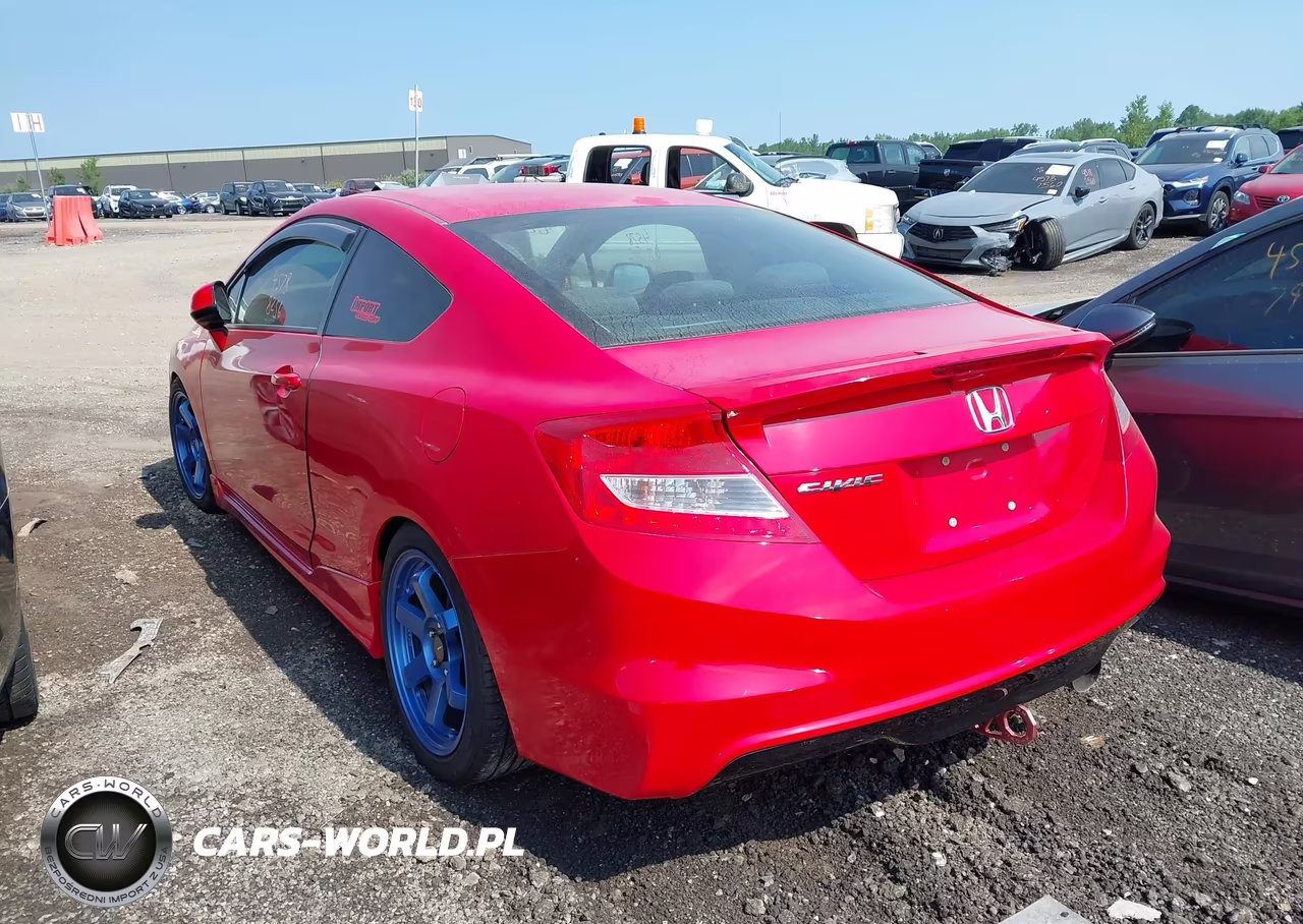 2012 Honda Civic Si VIN:2HGFG4A54CH709300 - 3
