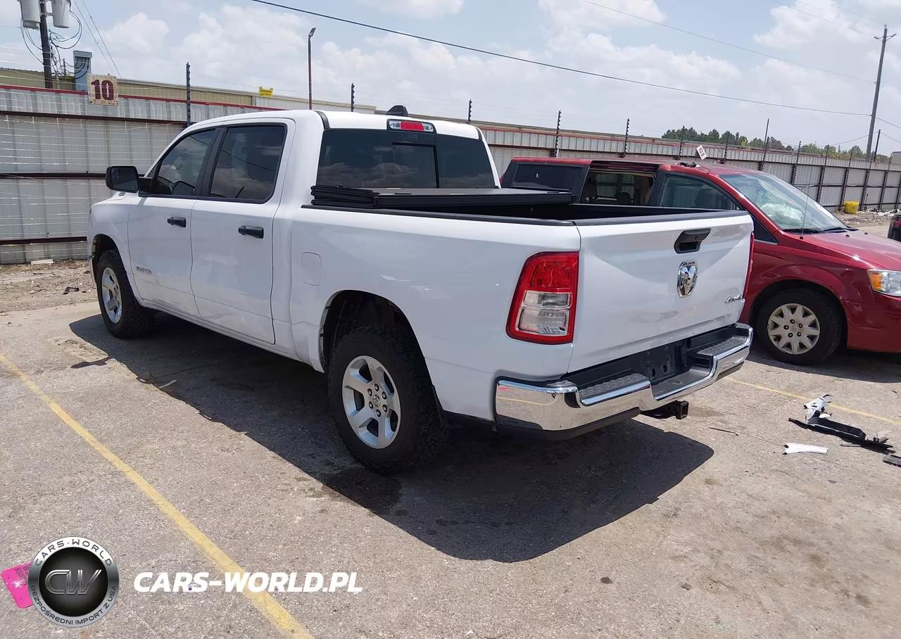 2019 Ram 1500 Tradesman 4X4 5'7 Box VIN:1C6SRFGT4KN622521 - 3
