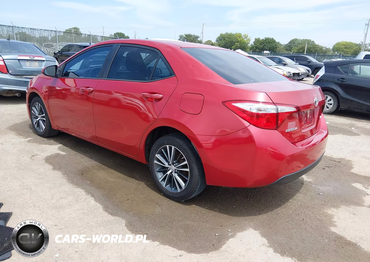 2016 Toyota Corolla Le Plus VIN:5YFBURHE5GP447361 - 3