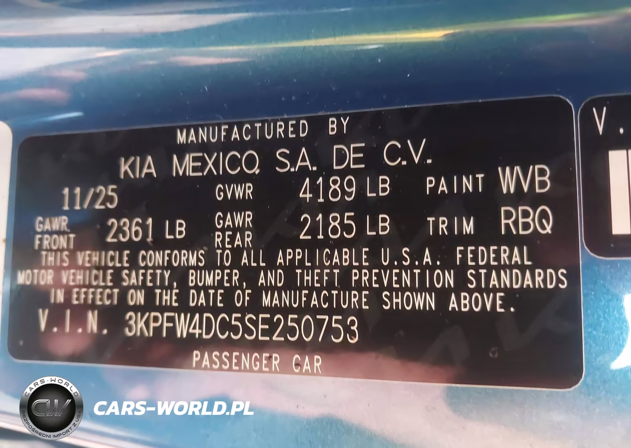 2025 Kia K4 Gt-Line Turbo VIN:3KPFW4DC5SE250753 - 9