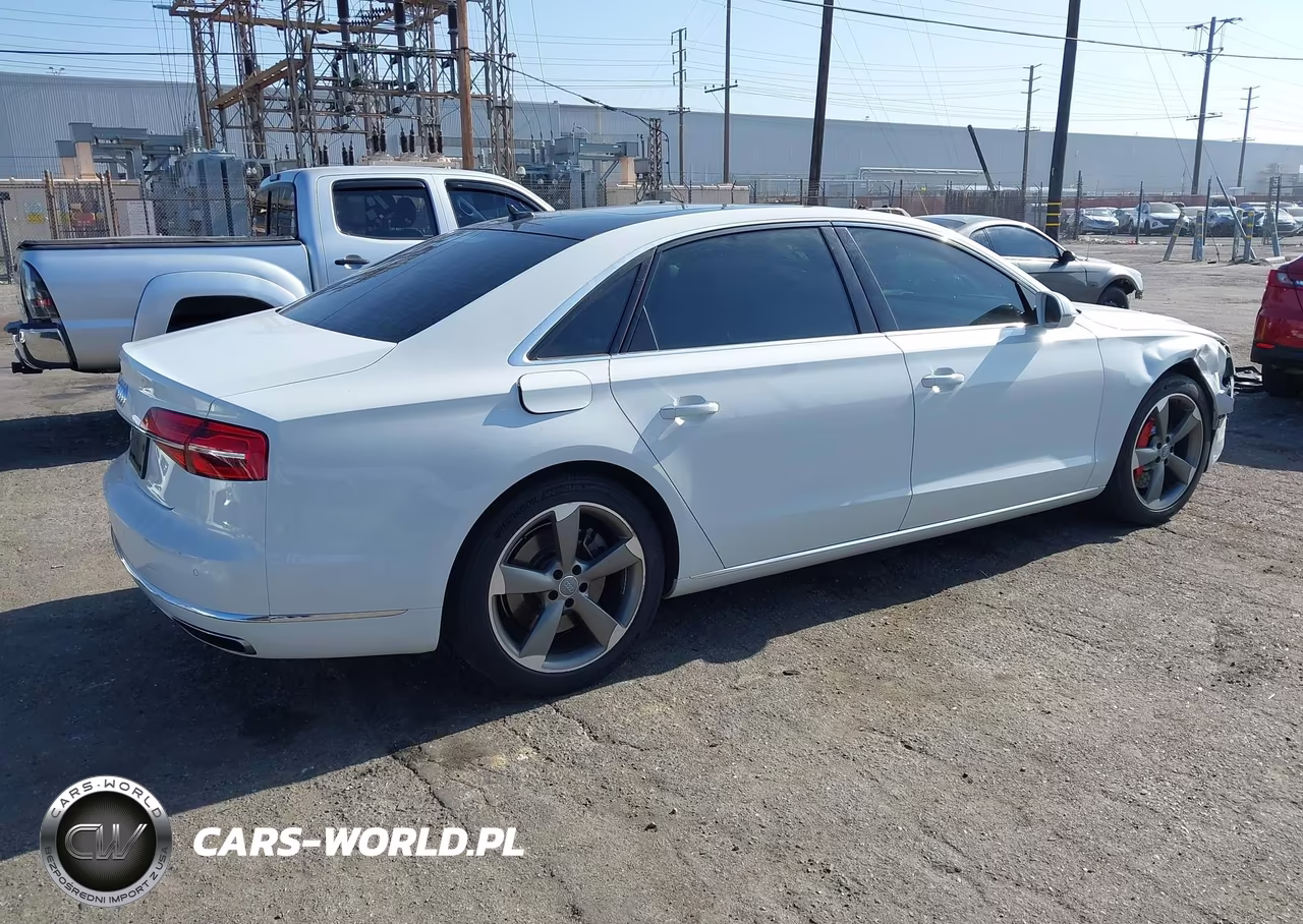 2015 Audi A8 L 3.0T VIN:WAU3GAFDXFN001299 - 4