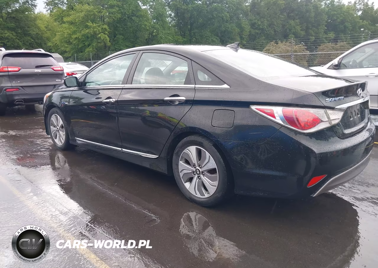 2013 Hyundai Sonata Hybrid Limited VIN:KMHEC4A43DA072375 - 3