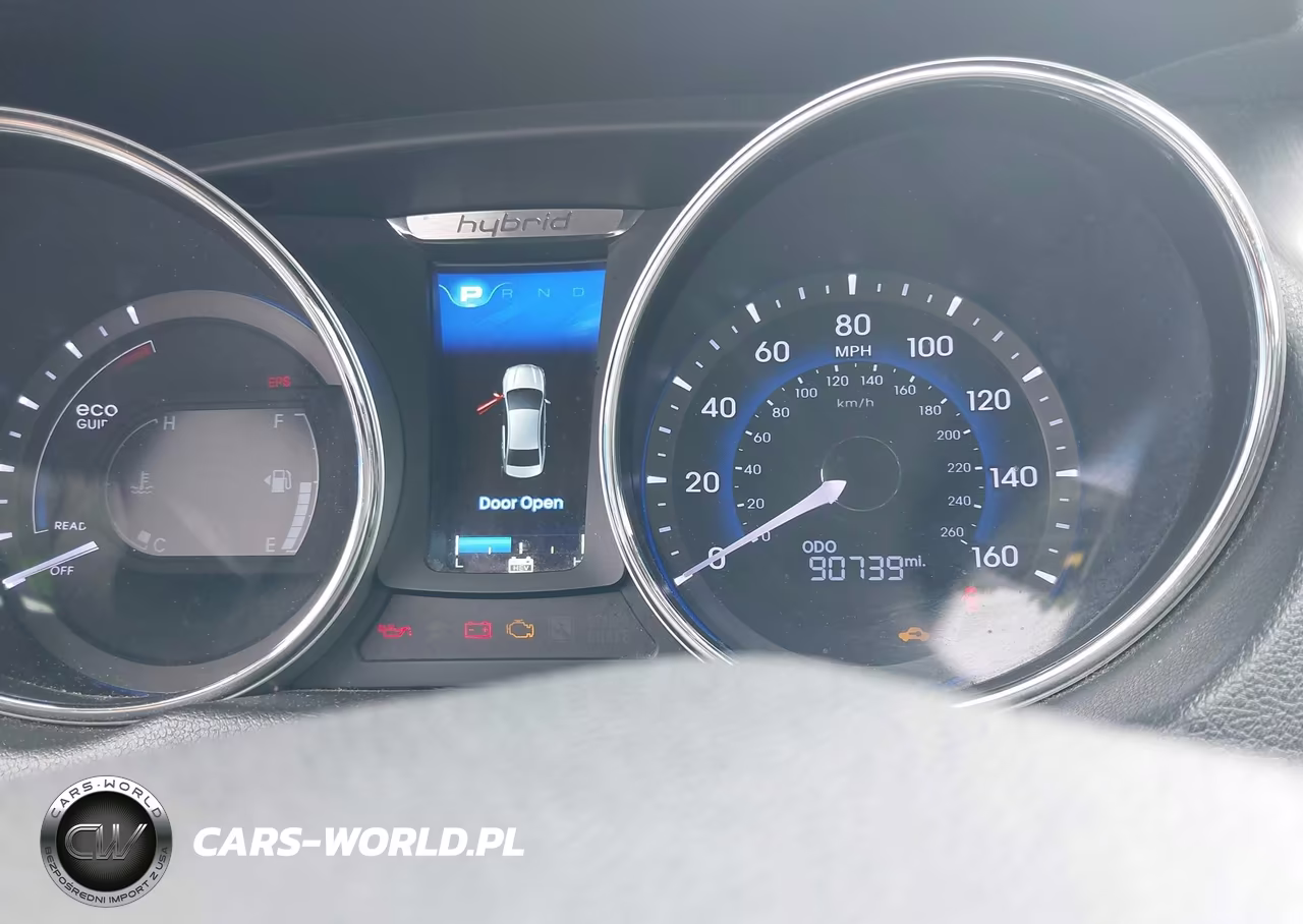 2013 Hyundai Sonata Hybrid Limited VIN:KMHEC4A43DA072375 - 7