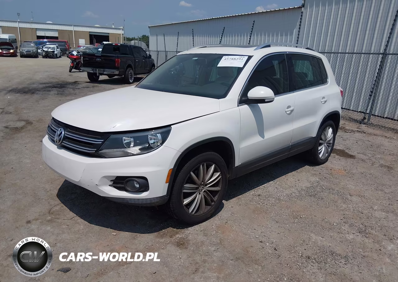 2013 Volkswagen Tiguan Se VIN:WVGAV7AX5DW551419 - 2