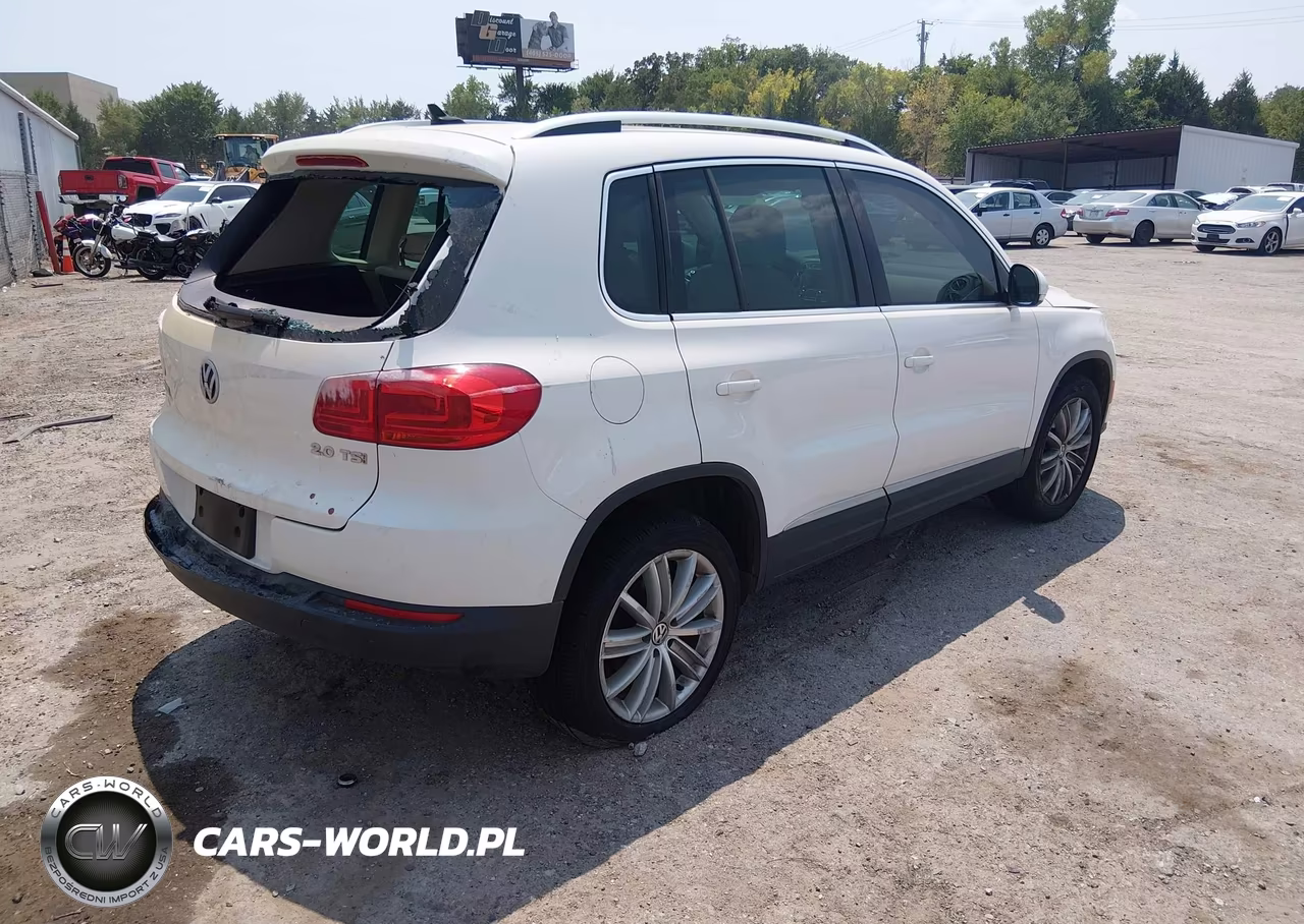 2013 Volkswagen Tiguan Se VIN:WVGAV7AX5DW551419 - 4