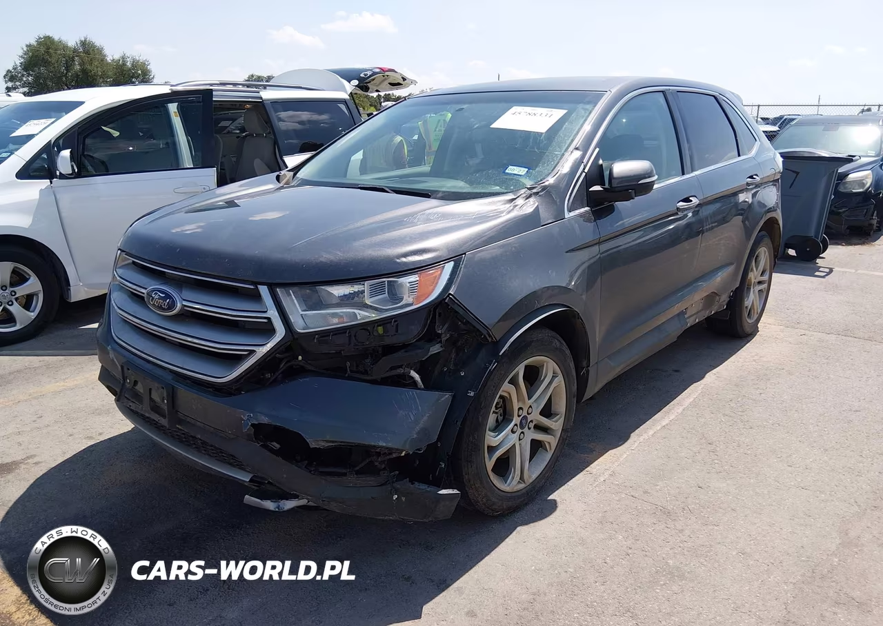 2015 Ford Edge Titanium VIN:2FMTK3K98FBB35525 - 2