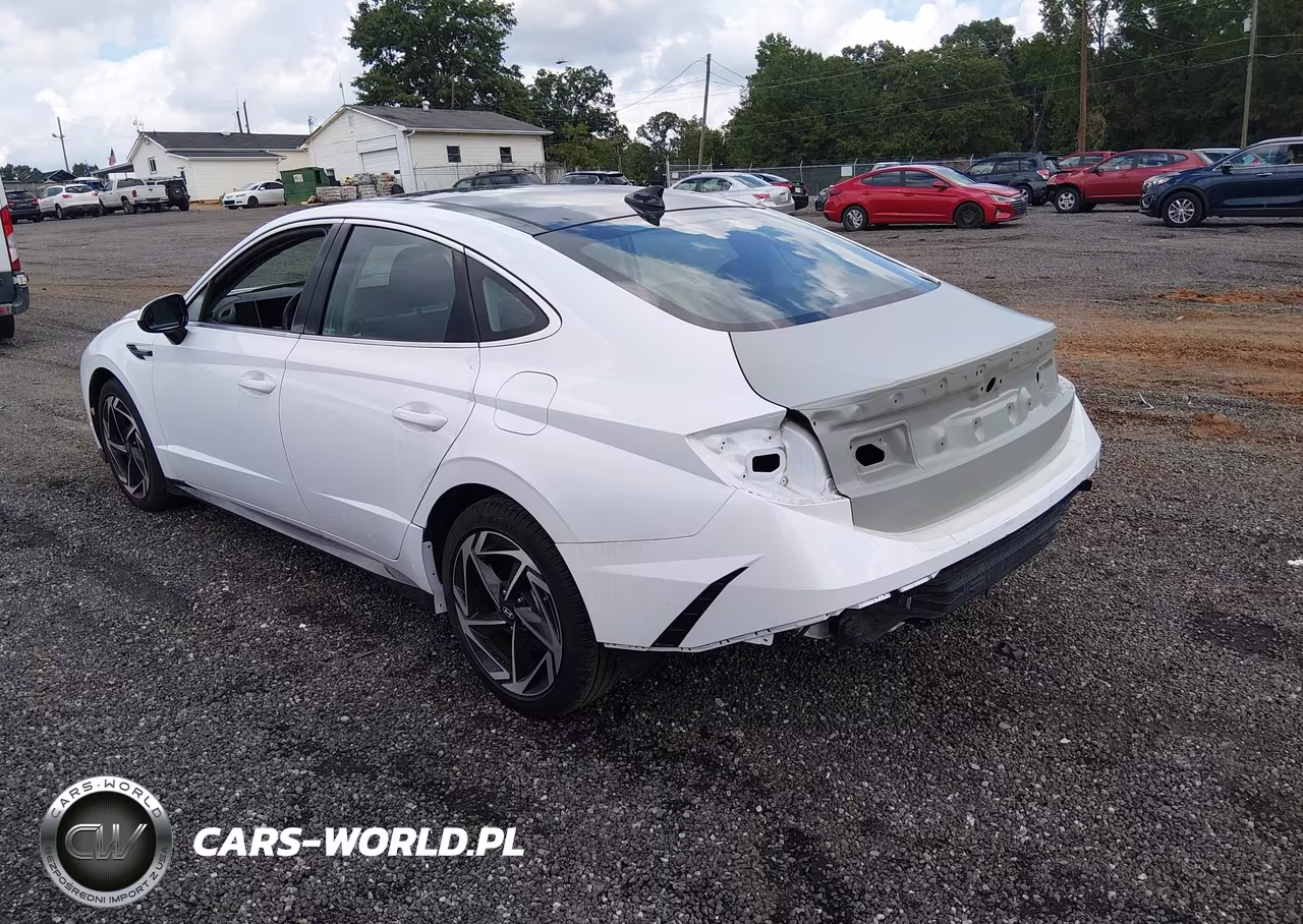 2025 Hyundai Sonata Sel Convenience VIN:KMHL14JA9SA429705 - 3