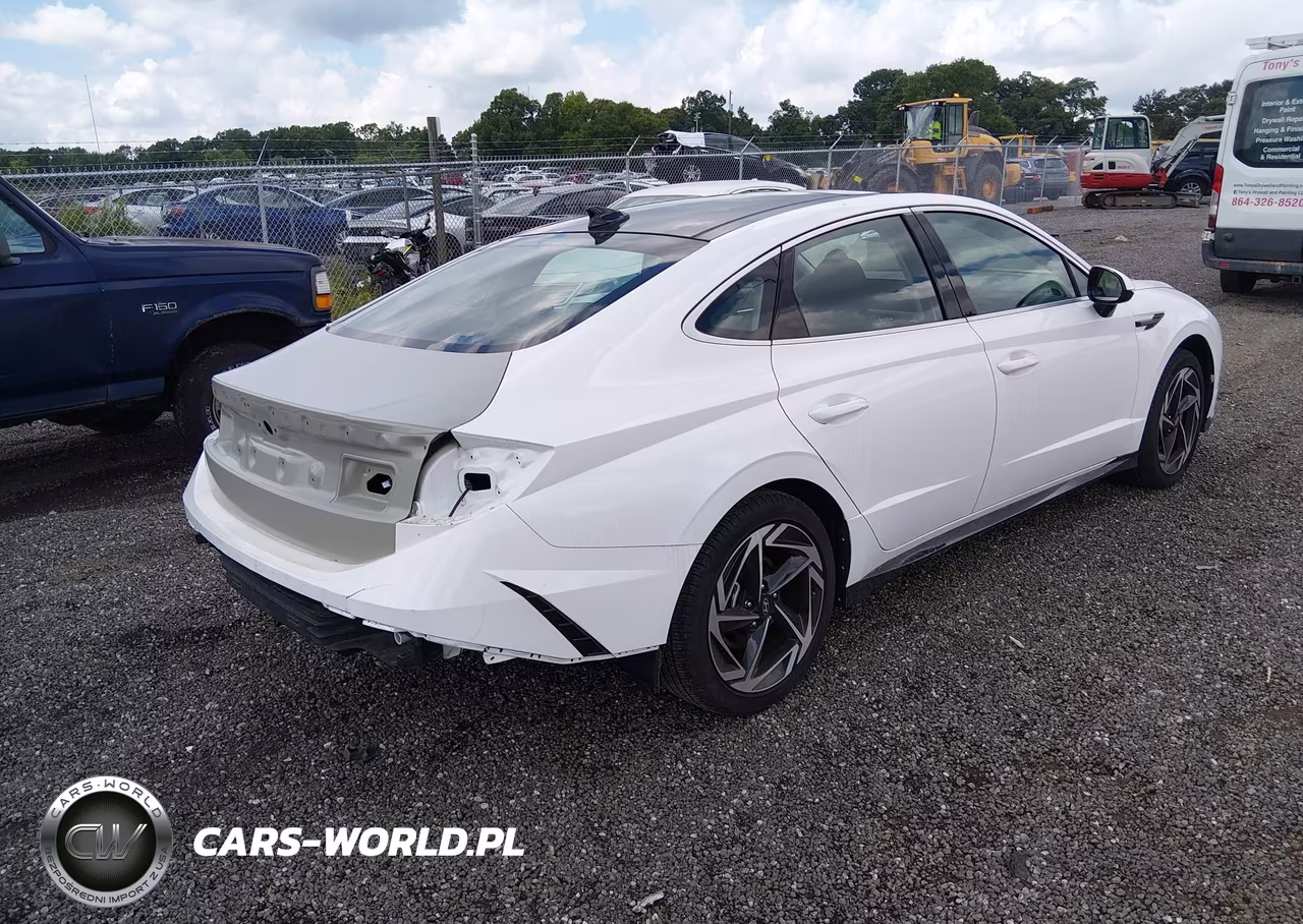2025 Hyundai Sonata Sel Convenience VIN:KMHL14JA9SA429705 - 4