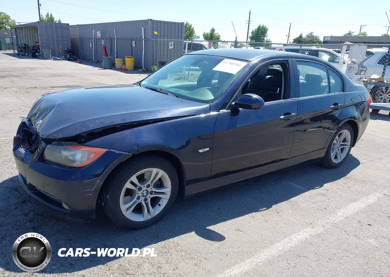 2008 BMW 328I VIN:WBAVA375X8NL50138 - 2