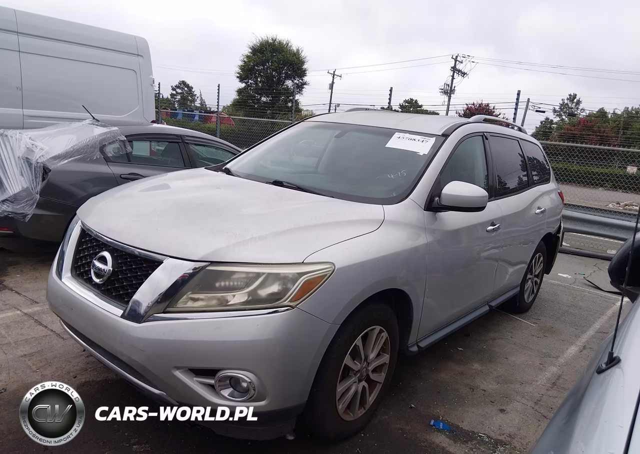 2015 Nissan Pathfinder Platinum-S-Sl-Sv VIN:5N1AR2MN2FC651466 - 2