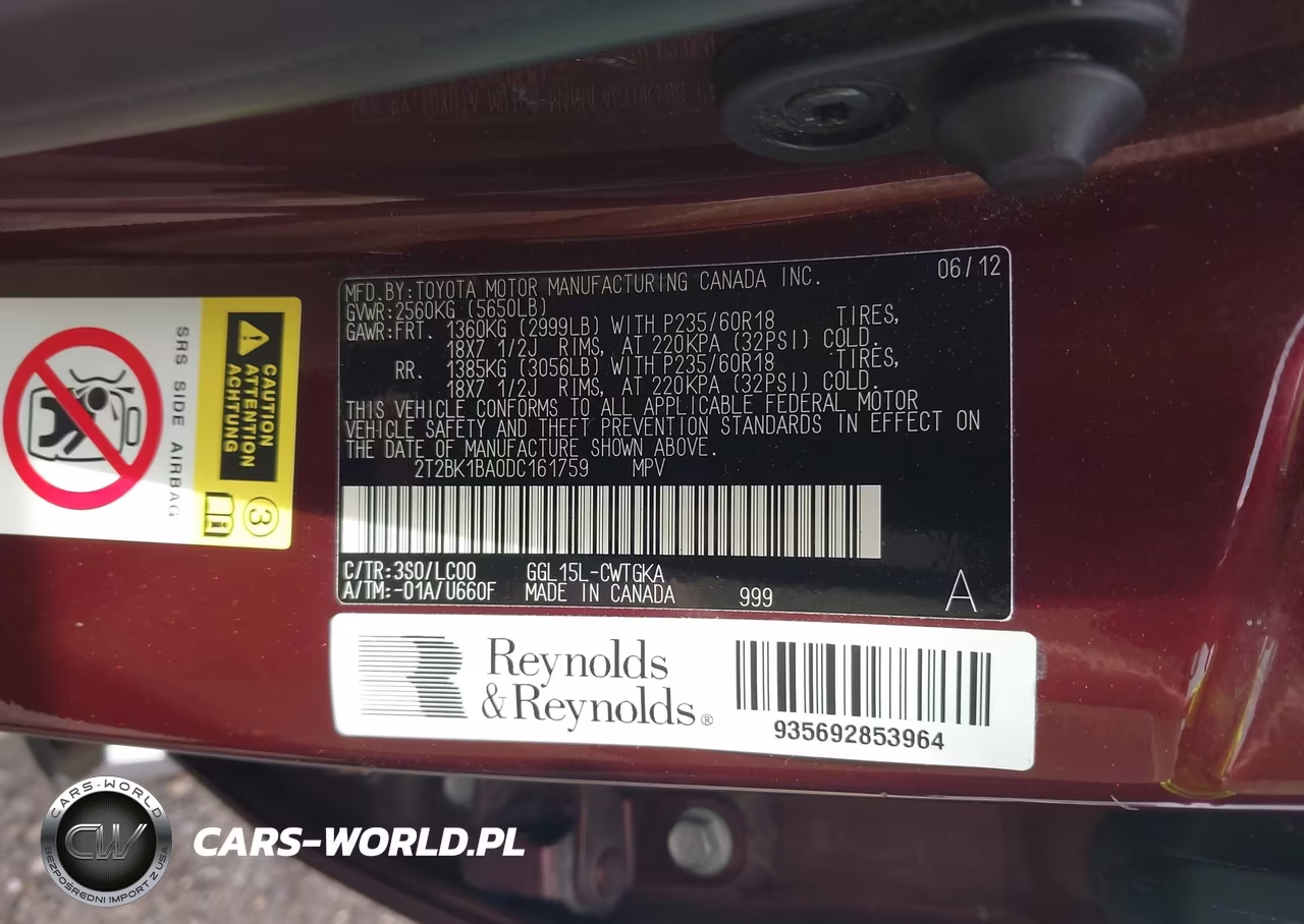 2013 Lexus Rx 350 VIN:2T2BK1BA0DC161759 - 9
