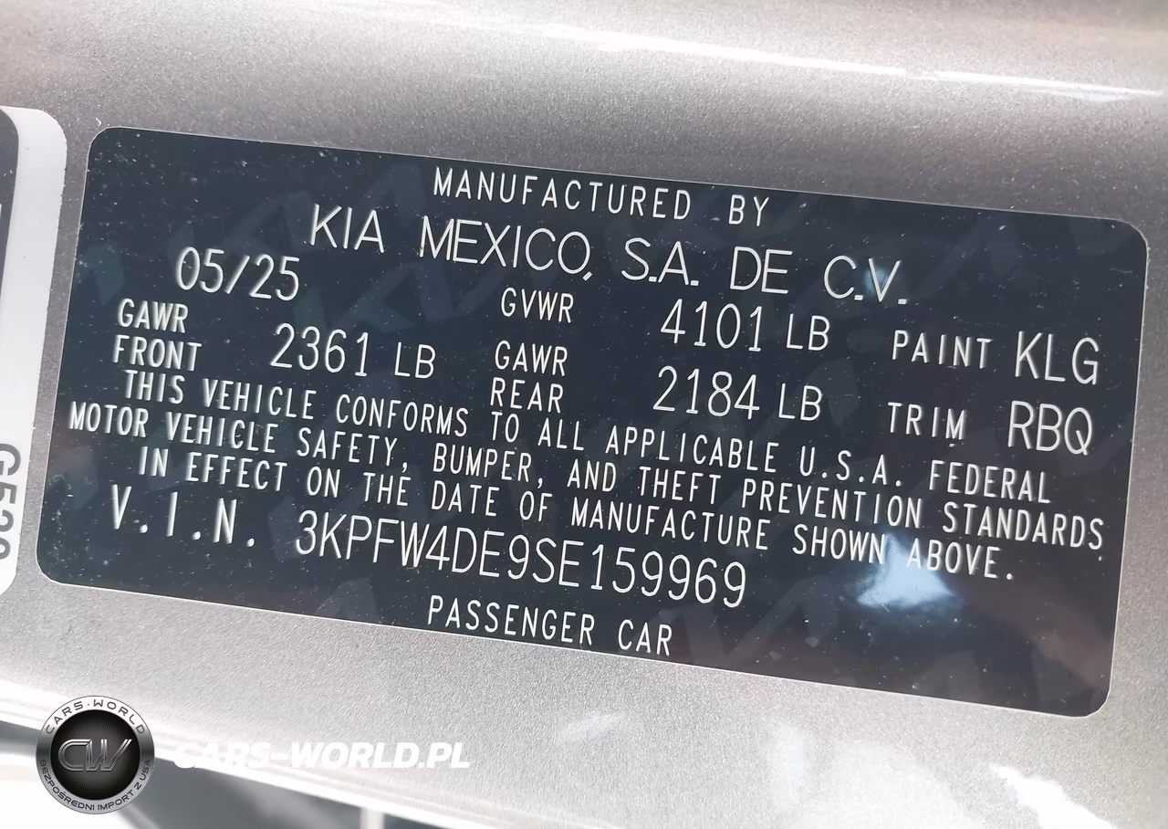 2025 Kia K4 Gt-Line VIN:3KPFW4DE9SE159969 - 9