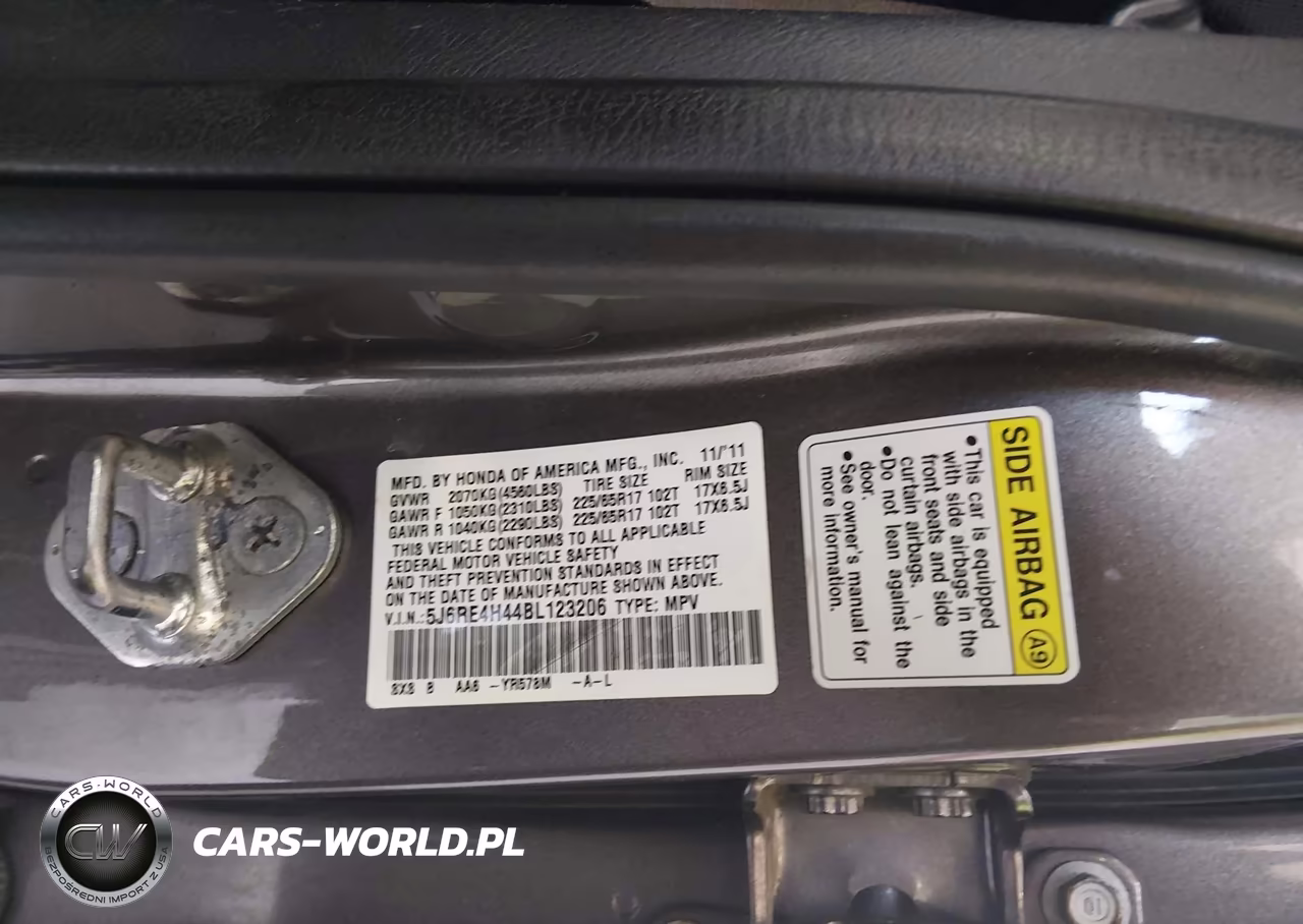 2011 Honda Cr-V Se VIN:5J6RE4H44BL123206 - 9
