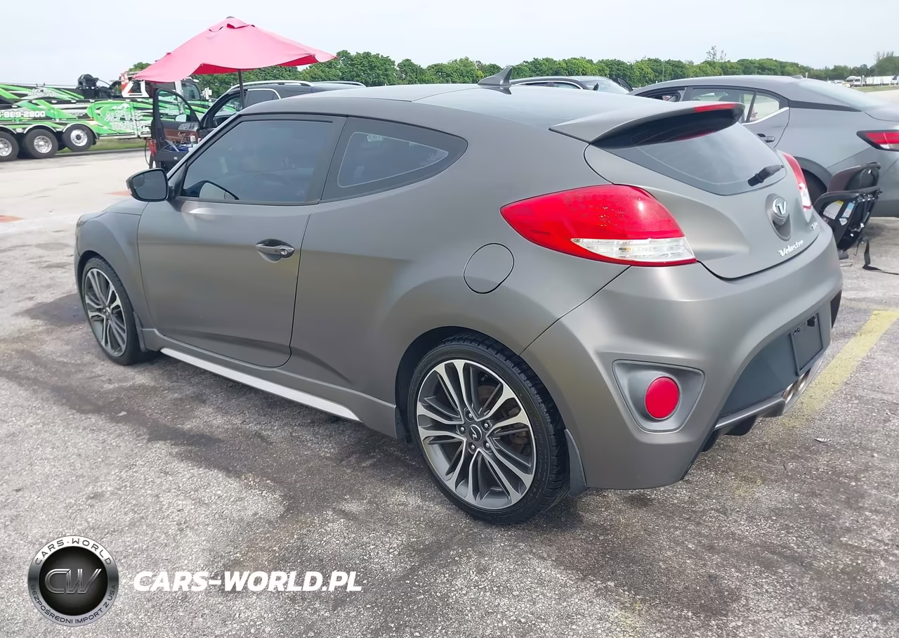 2016 Hyundai Veloster Turbo VIN:KMHTC6AE3GU265639 - 3