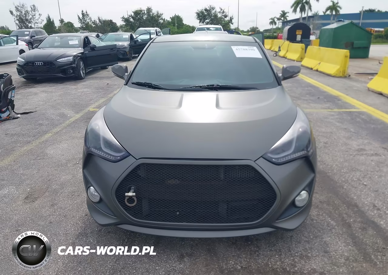 2016 Hyundai Veloster Turbo VIN:KMHTC6AE3GU265639 - 6