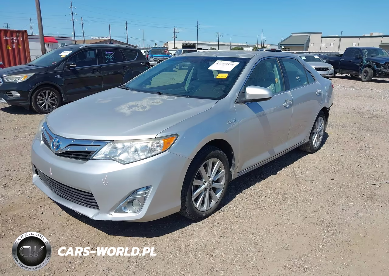 2012 Toyota Camry Hybrid Xle VIN:4T1BD1FK2CU033148 - 2