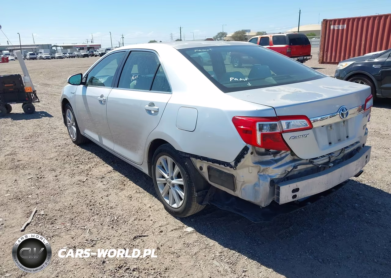 2012 Toyota Camry Hybrid Xle VIN:4T1BD1FK2CU033148 - 3