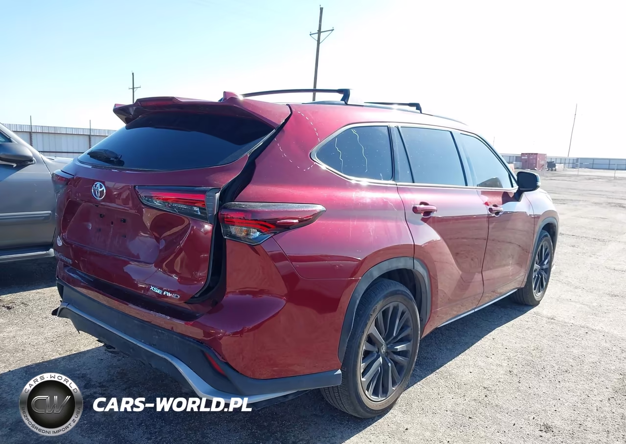 2024 Toyota Highlander Xse VIN:5TDKDRBH5RS557629 - 4