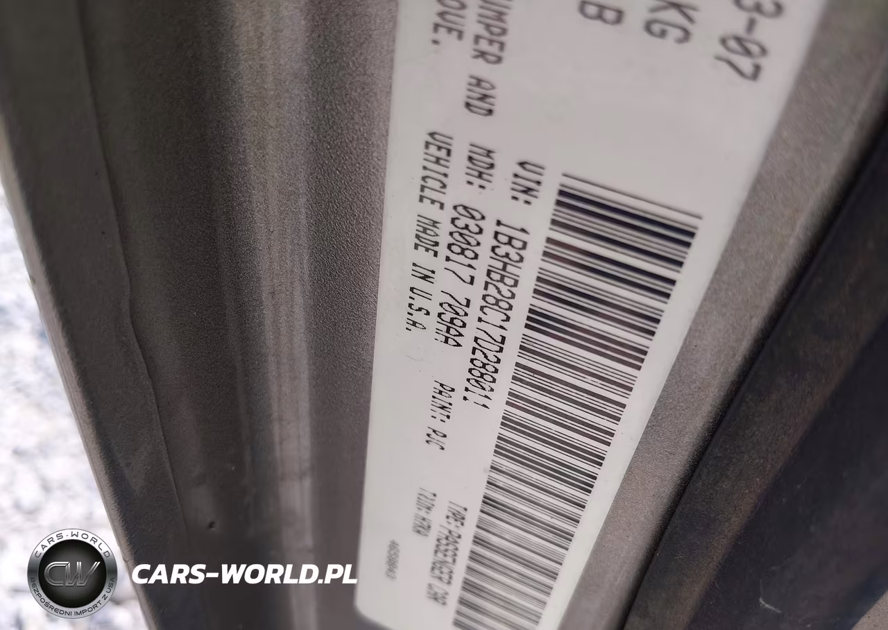 2007 Dodge Caliber VIN:1B3HB28C17D288011 - 9