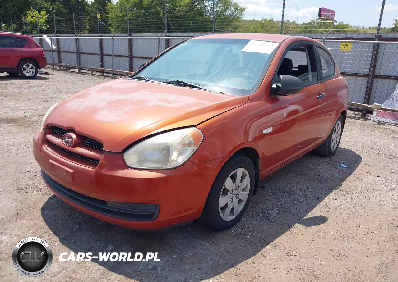 2008 Hyundai Accent Gs VIN:KMHCM36C18U063838 - 2