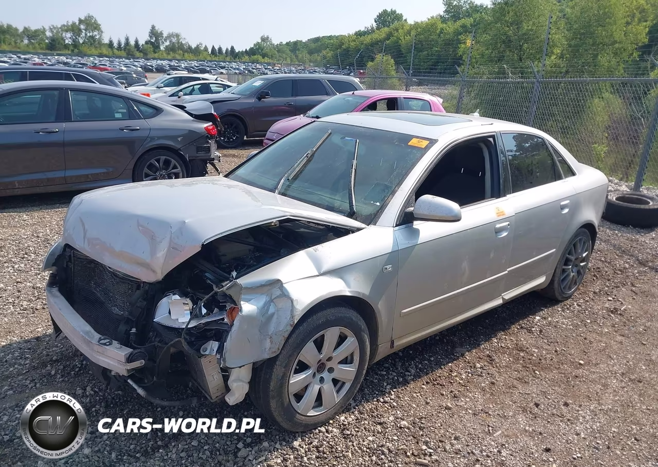 2008 Audi A4 2.0T VIN:WAUDF78E58A002421 - 2