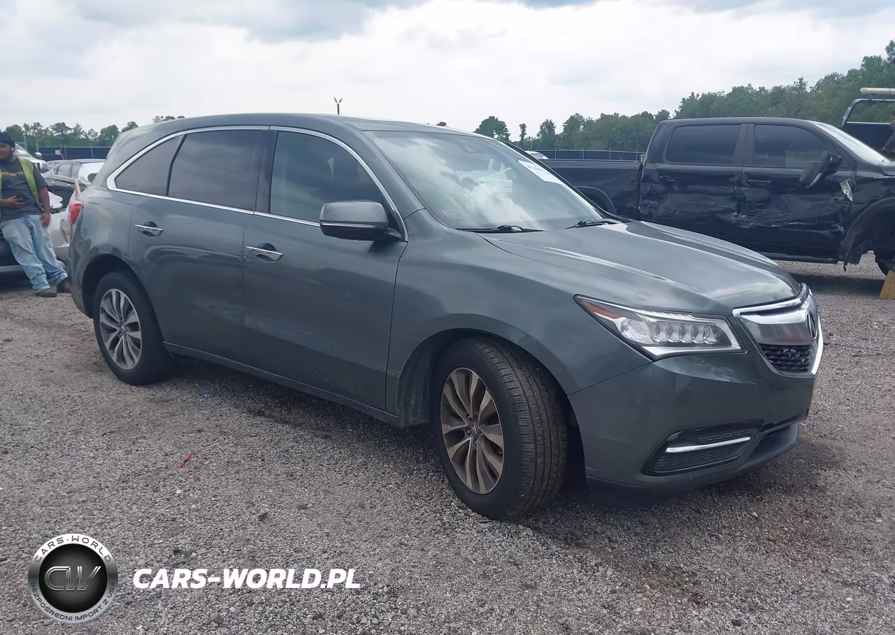 2015 Acura Mdx Technology Package