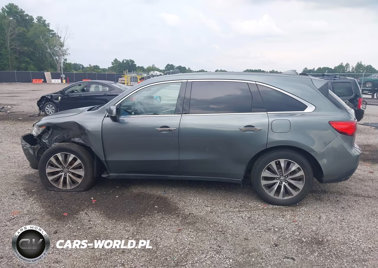 2015 Acura Mdx Technology Package VIN:5FRYD3H46FB006815 - 14