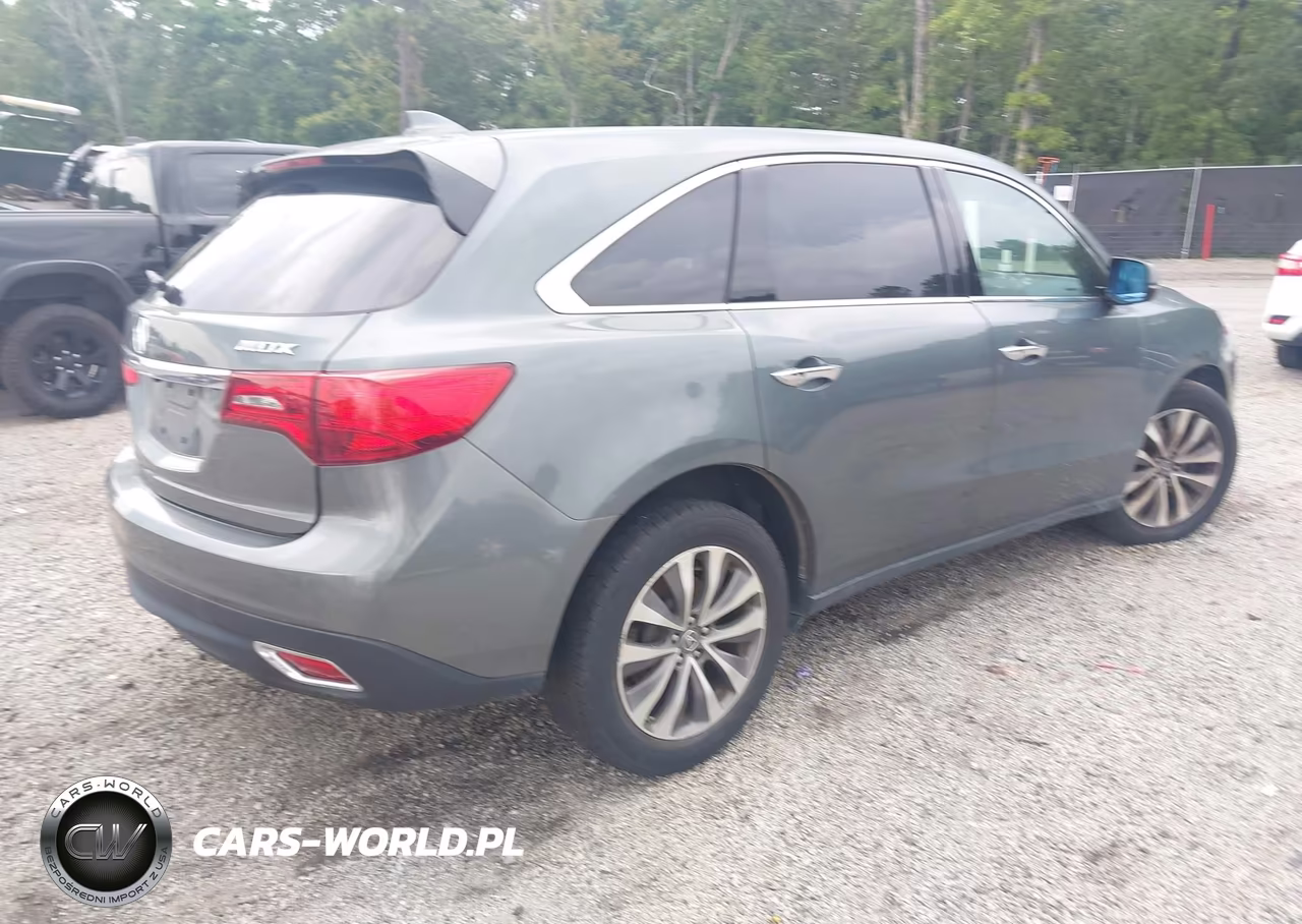 2015 Acura Mdx Technology Package VIN:5FRYD3H46FB006815 - 4
