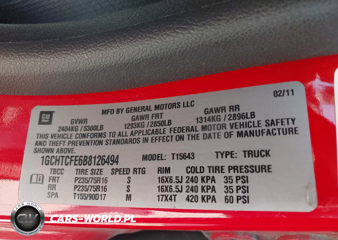 2011 Chevrolet Colorado 1Lt VIN:1GCHTCFE6B8126494 - 9