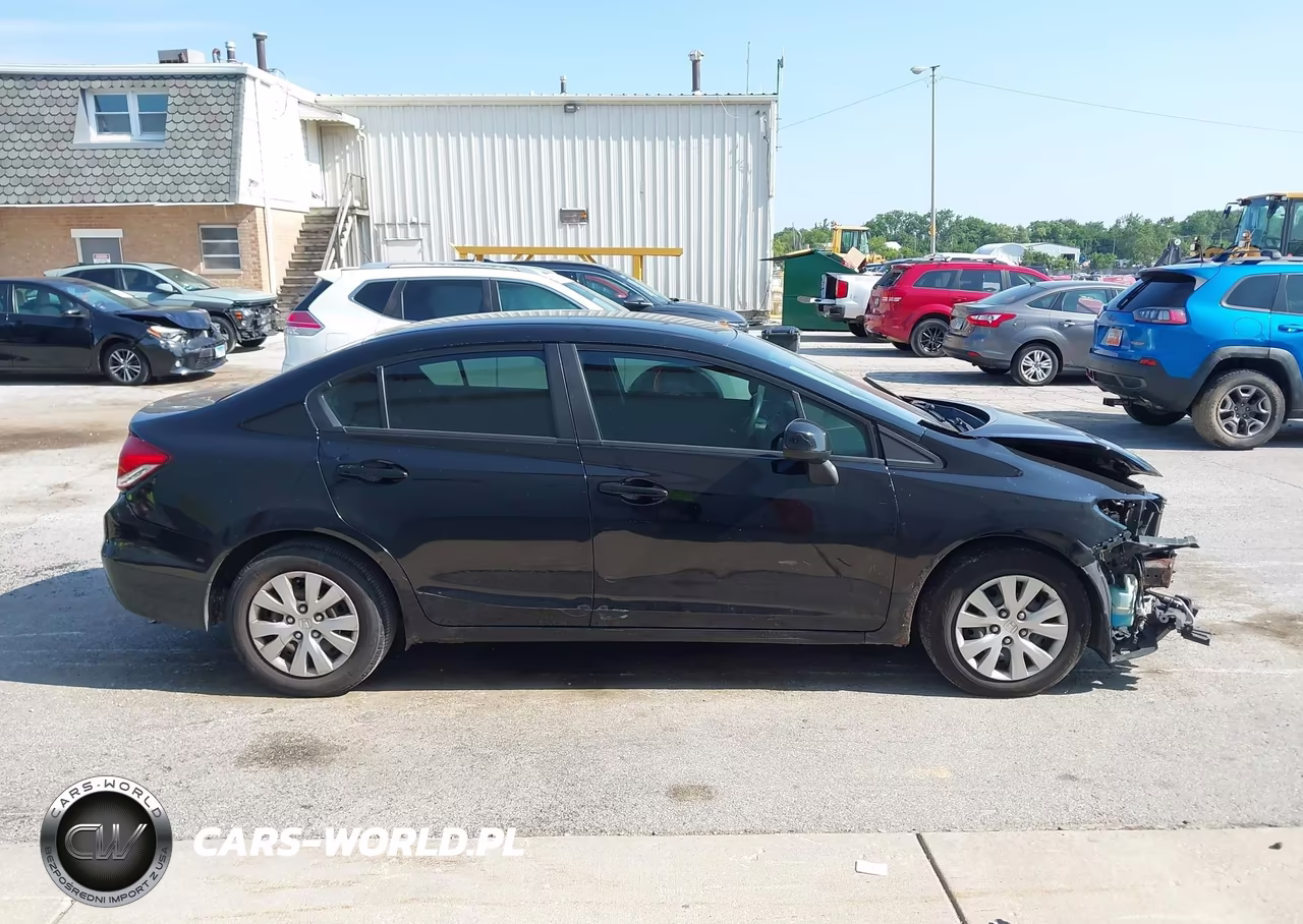 2013 Honda Civic Lx VIN:2HGFB2F57DH591529 - 14